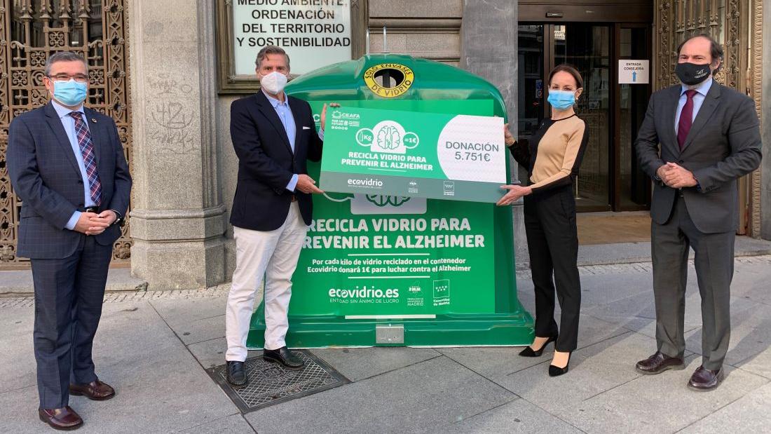 Campaña de Ecovidrio y la Comunidad de Madrid a favor de CEAFA