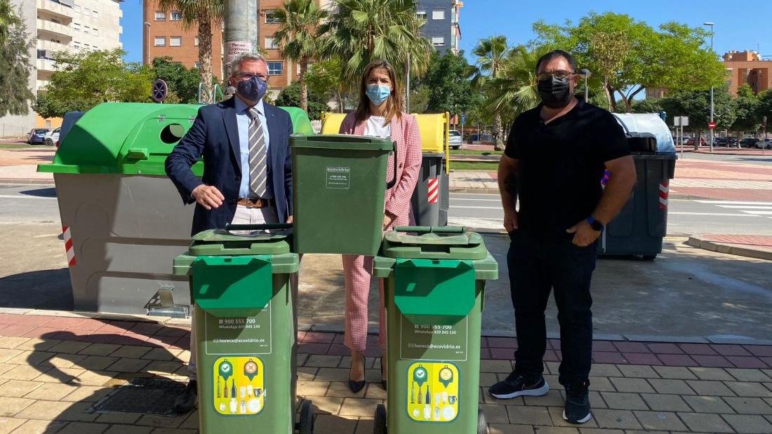 Ecovidrio y el Ayuntamiento de Murcia ponen en marcha una campaña de reciclaje para la hostelería