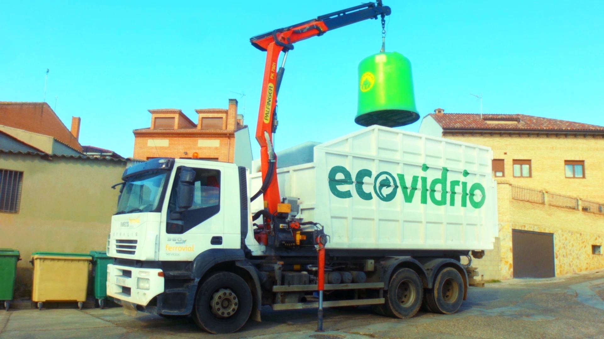Recogida selectiva de residuos de envases de vidrio
